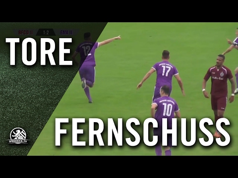 Fernschuss Treffer von Simon Gusman (BSV Eintracht Mahlsdorf II)