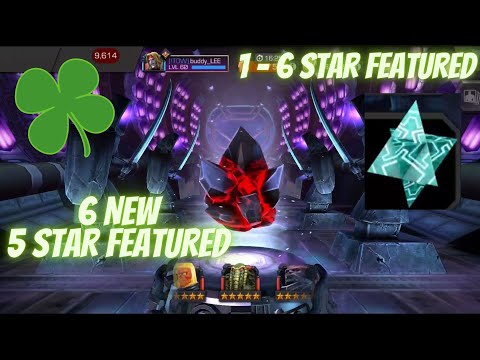 CEO LUCK!! 6 New Featured 5 STAR Crystals, 1 Featured 6 STAR Crystal