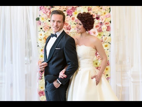 Amikor egy színdarab megelevenedik – Polyák Lilla és Gömöri András Máté esküvője a Városligetben