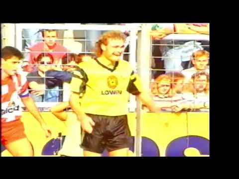 1991/92 season - Matchday 10: BAYER 04 LEVERKUSEN - Dynamo Dresden