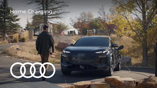 Audi Q6 e-tron Tech Tutorial: Home Charging