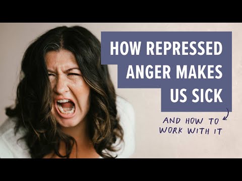 How repressed anger makes us sick (and how to work with it)  #emotionalregulation #gabormate