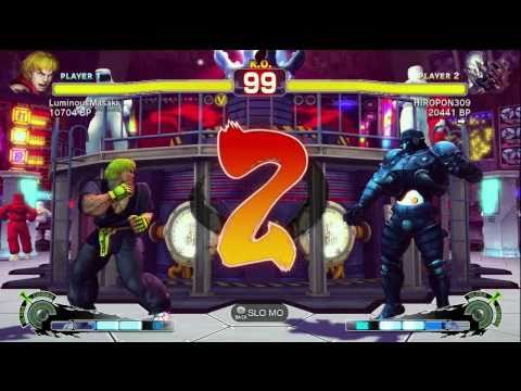 HIROPON [Seth] vs LuminousMasaki [Ken] SSF4 Japanese Online Ranked Matches - TRUE-HD