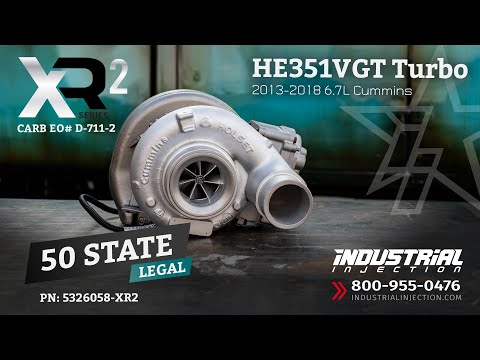 Steve From Welderup Shows us the XR2 Series HE300VG Turbocharger