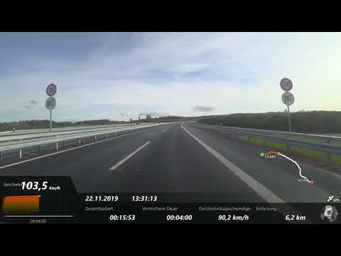 Neues Teilstück B50 / E42 - Hochmoselübergang