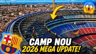 Camp Nou Construction Update June 21, 2026 | Incredible Roof Progress & New Stadium Transformation!