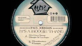 paul johnson boogie til you oogie