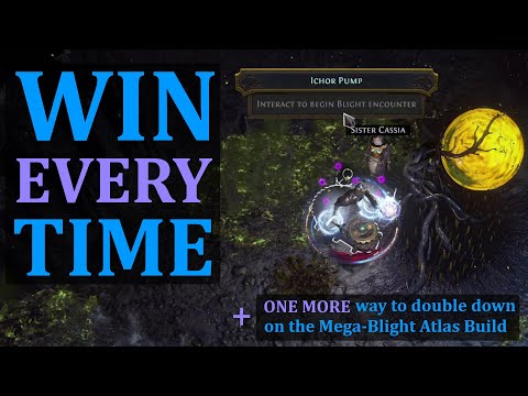 POE 3.22 - How to AUTO-WIN Your Blight Encounters (and one last Atlas tip!)