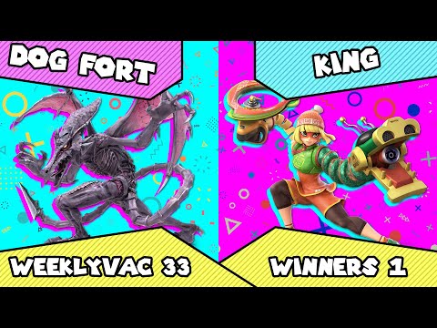 WeeklyVAC 33 - SSBU - Dog Fort (Ridley) vs King (Min Min, Rosalina)