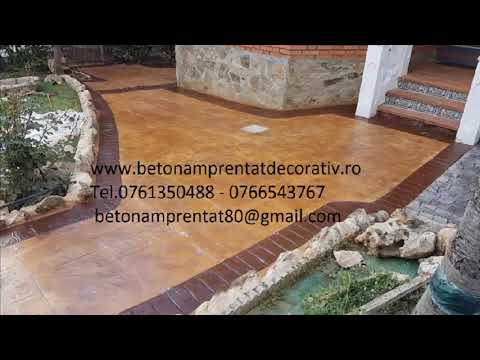Beton Amprentat Lehancea -  Bacău  Tel.0761350488 -0766543767
