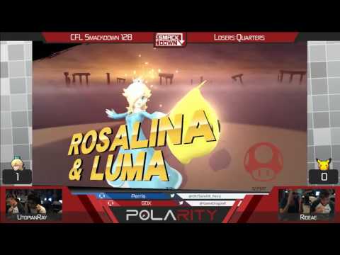 CFL Smackdown 128 WIiU - UtopianRay (Rosalina) vs Rideae (Pikachu) - Losers Quarters
