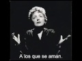 Edith Piaf - L'Hymne a l'amour (Subtitulado ...