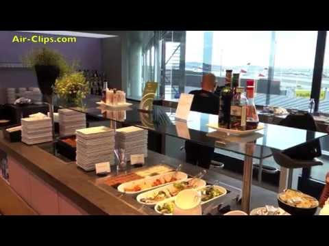 Austrian Airlines Senator Lounge Aeroporto de Viena [AirClips]