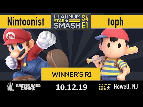 PSS S4:E1 - Nintoonist (Mario) Vs. toph (Ness) - Winner's R1