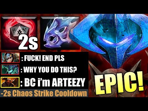 This is Why Arteezy Best Carry ALL TIME - GodLike Reflex [Chaos Knight] EPIC Pro Gameplay