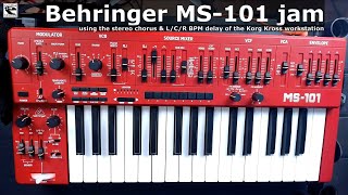Video thumbnail for Behringer MS-101 - 13 minutes jam [no talking] by Synthesaurus Rex