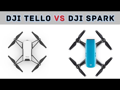 DJI Tello vs DJI Spark Full Comparison [2018] HD (A $100 Drone)