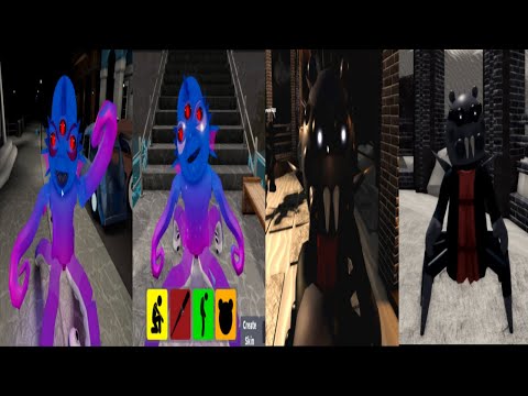 Kraxicorde vs Spidella Piggy Original & RP Jumpscare - Roblox Piggy