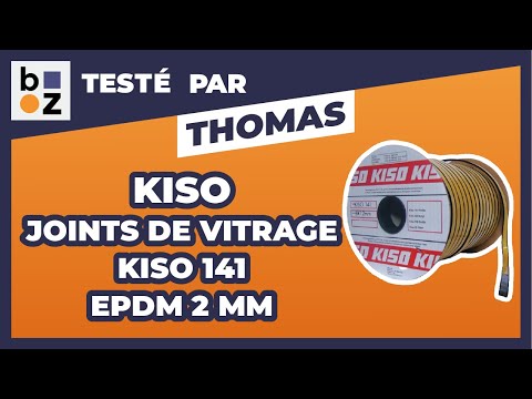 Joints de vitrage KISO 141 EPDM 2 mm KISO