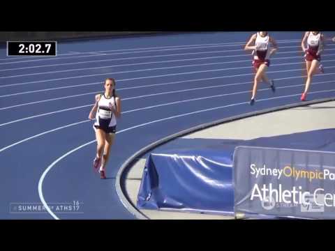 U15 Girls 800m - Final 2 - Asics Australian Little Athletics Championships