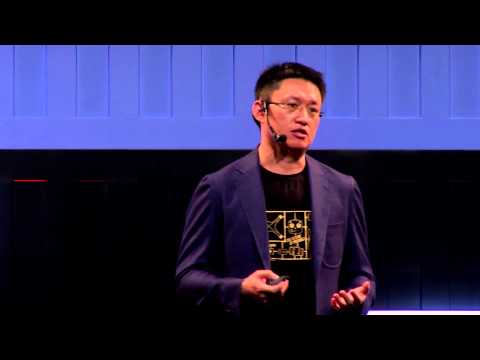 RISE 2015. Day One. Centre Stage. Andy Pan, DJI.