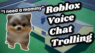 Trolling as a cute DEMONIC PUPPY on Roblox Voice Chat... MQDEFAULT Thumbnail