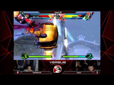 VS Weekly 02/27/15 - Losers R5 - Flash Metroid vs. Tayson - UMVC3