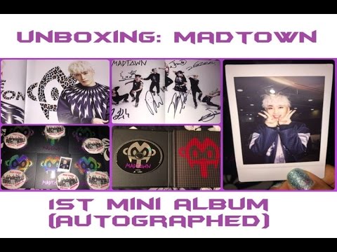 [UNBOXING] MADTOWN - 1ST MINI ALBUM (AUTOGRAPHED)