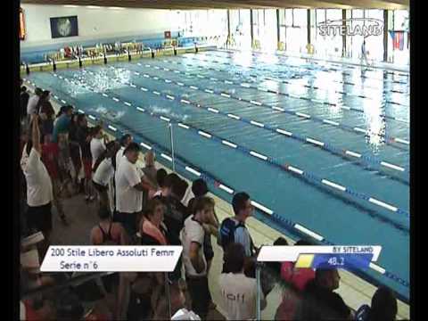 Serie 6 dei 200 Stile Libero  Assoluti F Agonisti - 7 Meeting City of Lignano