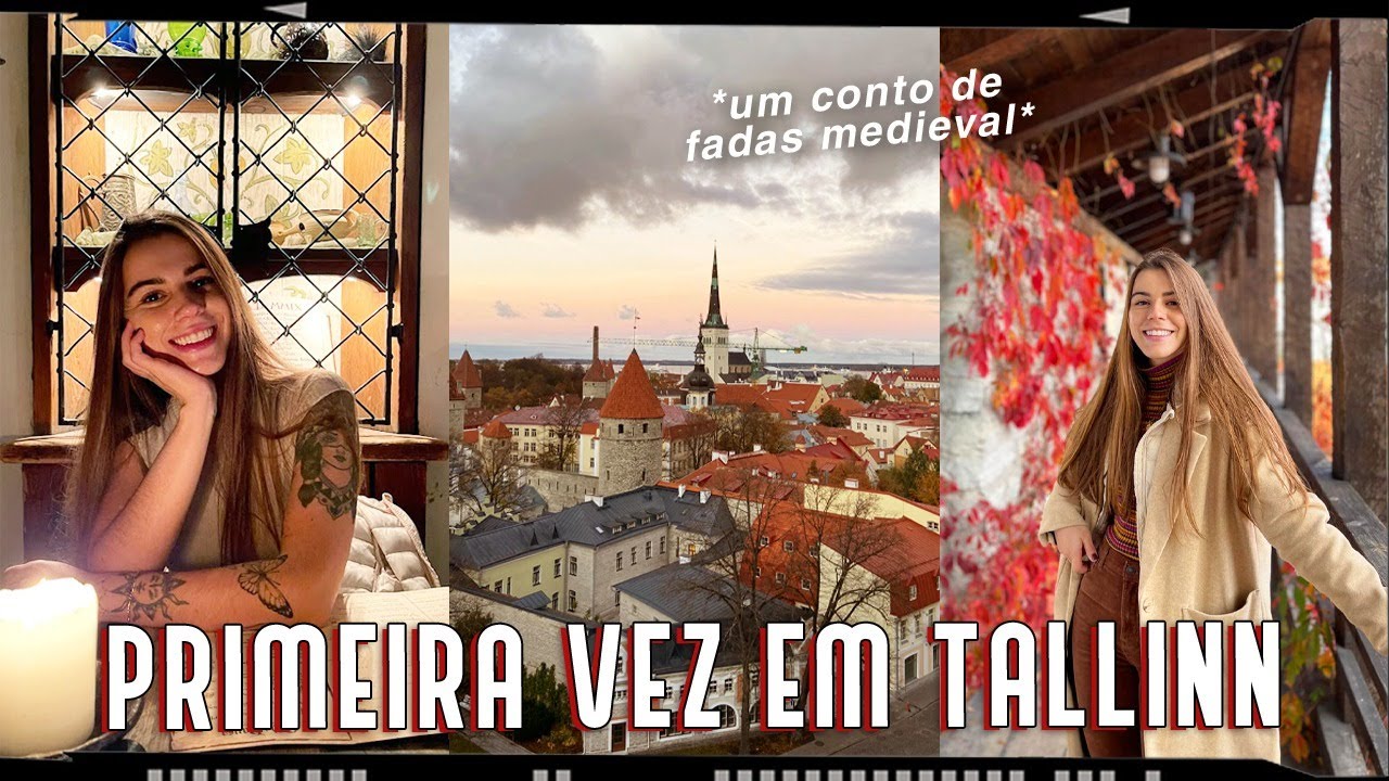 DIA 1 EM TALLINN, na Estônia - Cidade Antiga e Medieval, roteiro completo!