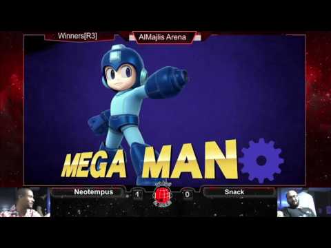 SSB4 Summer 2016 Major: Snack (Ryu, Mega Man) vs NeoTempus (Marth) - WR4