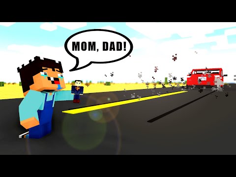 Bandit Adventure Life (PRO LIFE) - Noob left alone in Desert - Episode 17 - Minecraft Animation