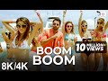 Boom Boom 8K 4K Music Video Jackky Bhagnani Mika Singh Ajab Gazabb Love Party Song