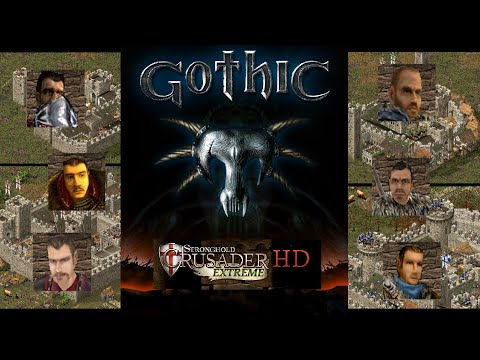 Gothic KIs - Altes Lager vs. Neues Lager - Stronghold Crusader (Extreme)