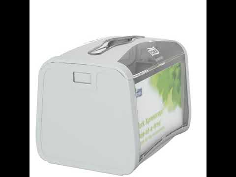 Dispenser til servietter Tork 272613 interfold klar | grå plast