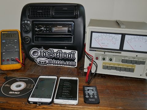 Pioneer DEH-80PRS THD-Test Teil 2 USB Android iPhone CD