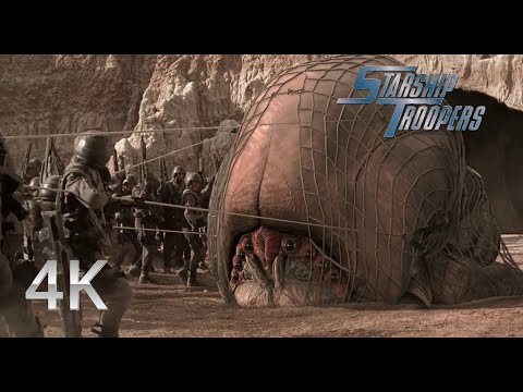 Brain bug capture - Starship Troopers (1997) 4K