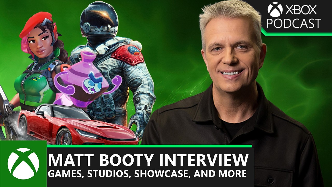Matt Booty Talks Showcase, Games, Studios, and More | Official Xbox Podcast - YouTube
