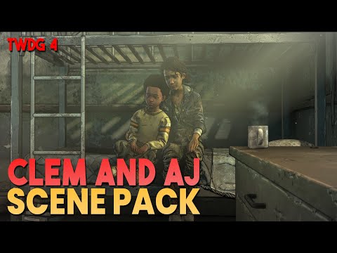 Clem and AJ Scene Pack || The Walking Dead Game Season 4 || 1080p, 60 FPS
