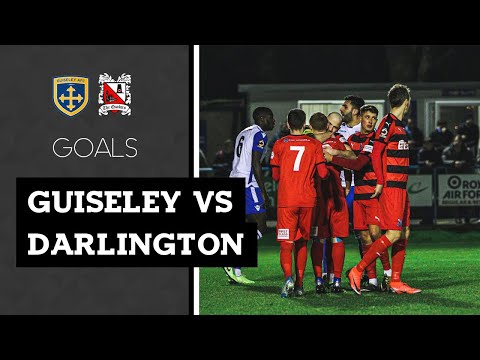 Goals: Guiseley v Darlington
