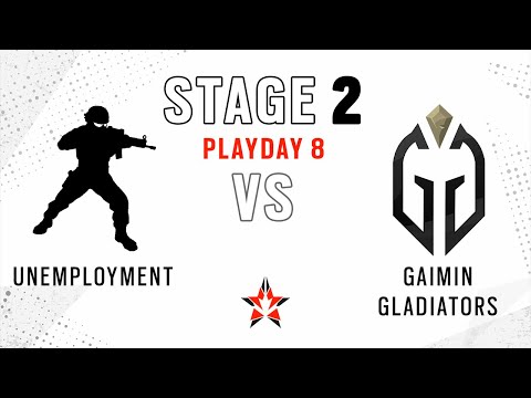 Unemployment vs Gaimin Gladiators // NA Challenger League - Stage 2 - Playday 8