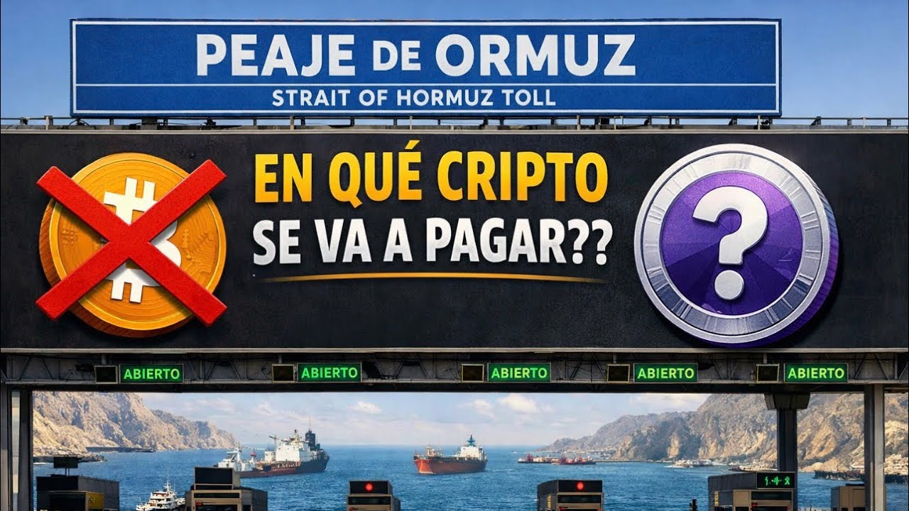 En qué cripto se van a pagar los peajes para cruzar el Estrecho de Ormuz? Seguramente en Bitcoin NO!