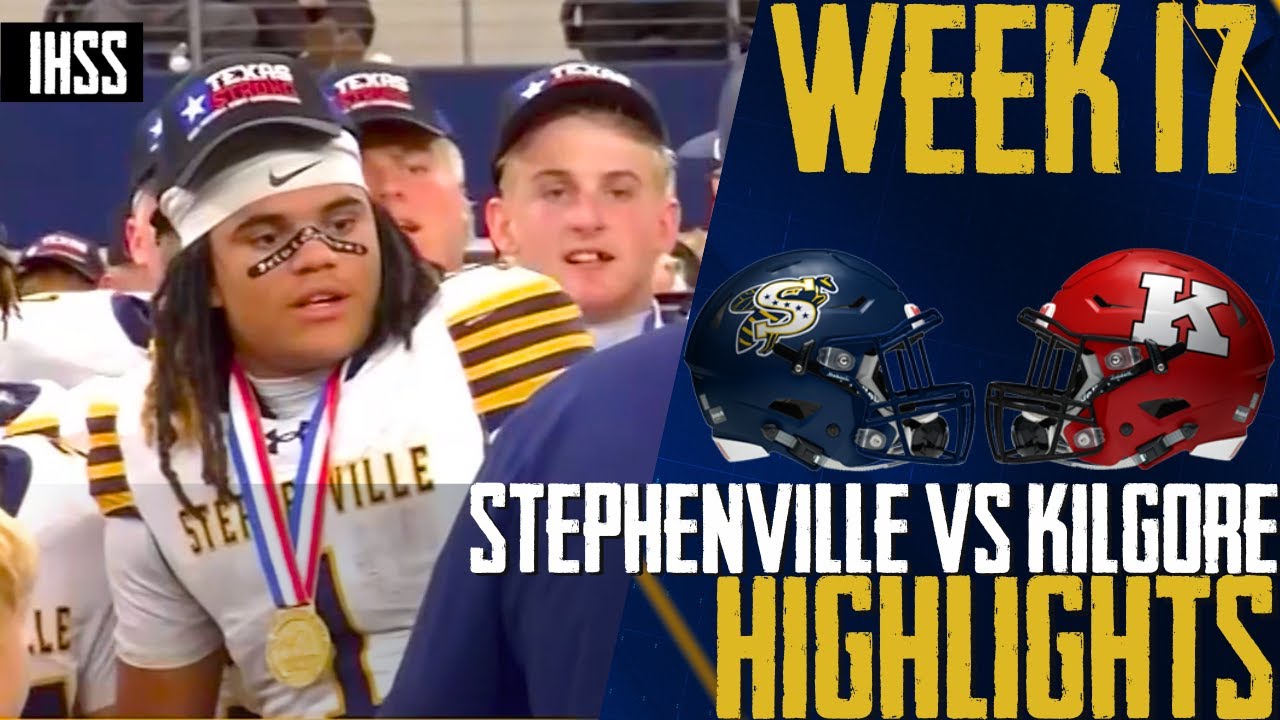Stephenville Secures 7th State Title with 10-0 Win Over Kilgore