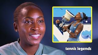 Coco Gauff's REACTION after winning FIRST TITLE in 2026