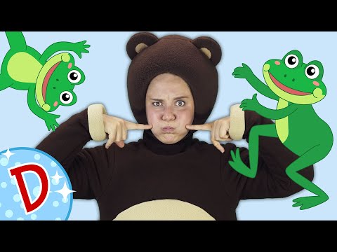 ДИСКО - КУДА ПРОПАЛ ХВОСТ - Песенки Кукутики Лягушонок - Танцуем с Мишкой