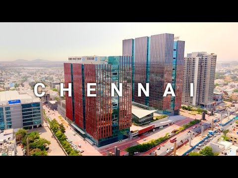 Chennai City In INDIA 🇮🇳 In 4K |