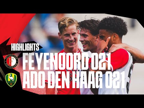 Highlights Feyenoord O21 - ADO Den Haag O21 | FA 2023 - 2024
