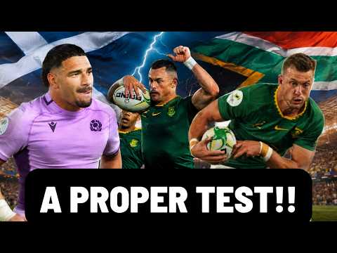 THE MORNING AFTER - A PROPER TEST | SOUTH AFRICA vs SCOTLAND | NATIONS CHAMPIONSHIP