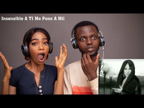 OUR FIRST TIME HEARING Alicia Villarreal - Insensible A Tí (Me Pone A Mil)  REACTION!!!😱