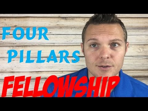 Fellowship | Christian Community | How To Make Disciples | The Four Pillars